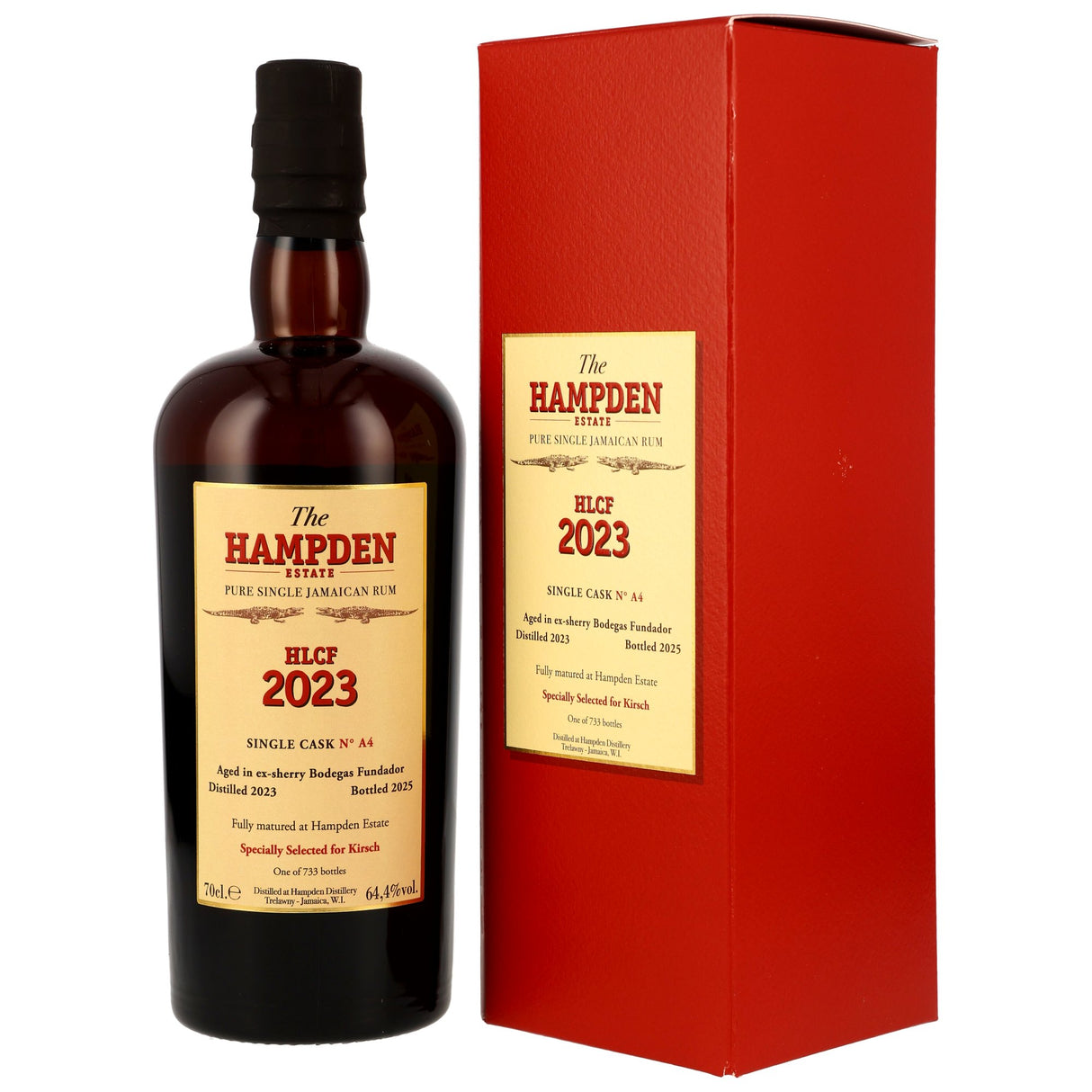 Hampden HLCF 2023/2025 - Pure Single Jamaican Rum - Sherry Cask