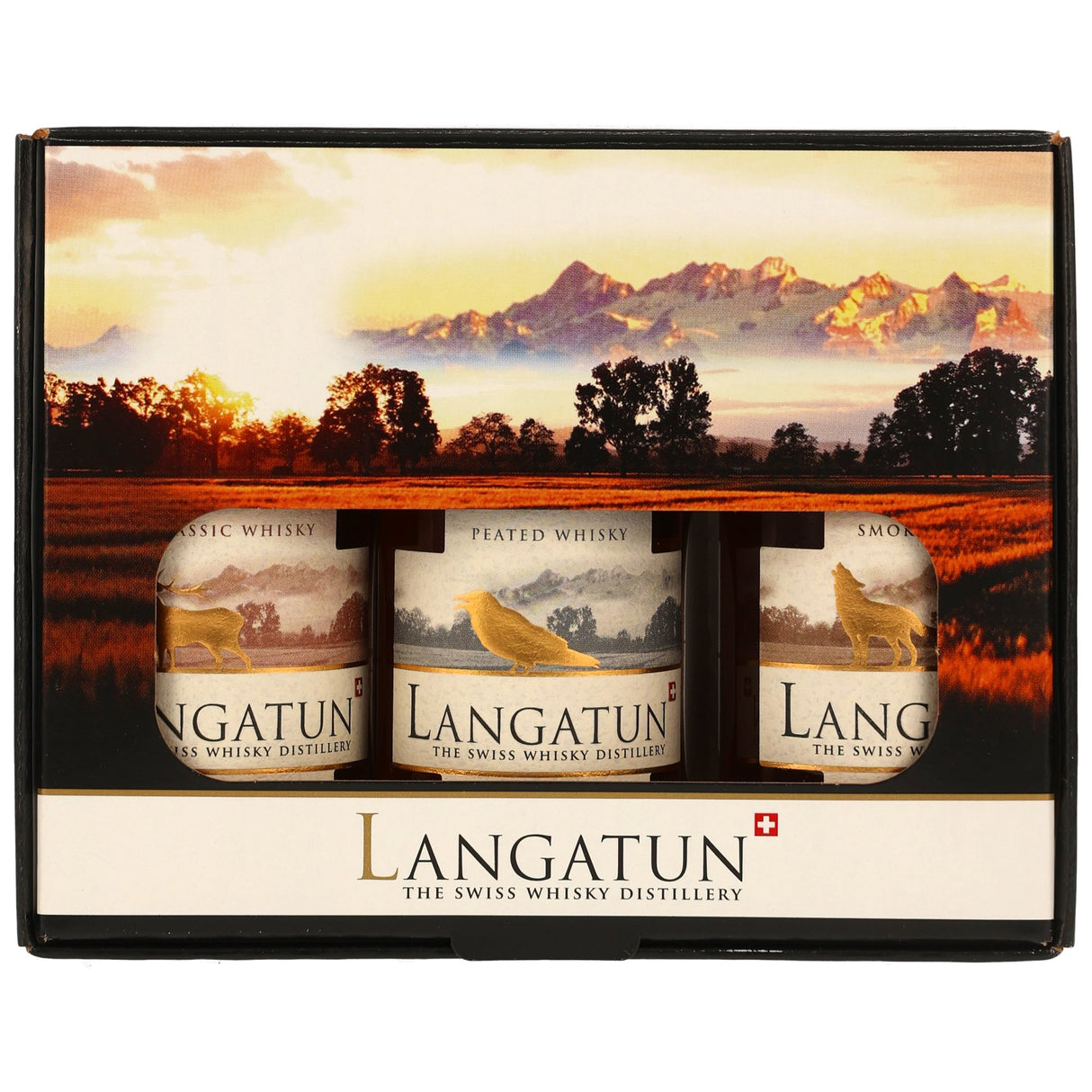 Langatun Collection 3 x 0,05L - Old Crow/Old Deer/Old Wolf