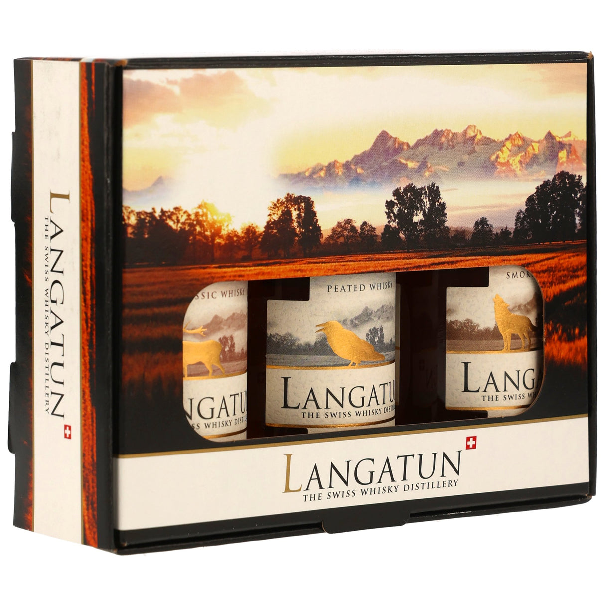 Langatun Collection 3 x 0,05L - Old Crow/Old Deer/Old Wolf