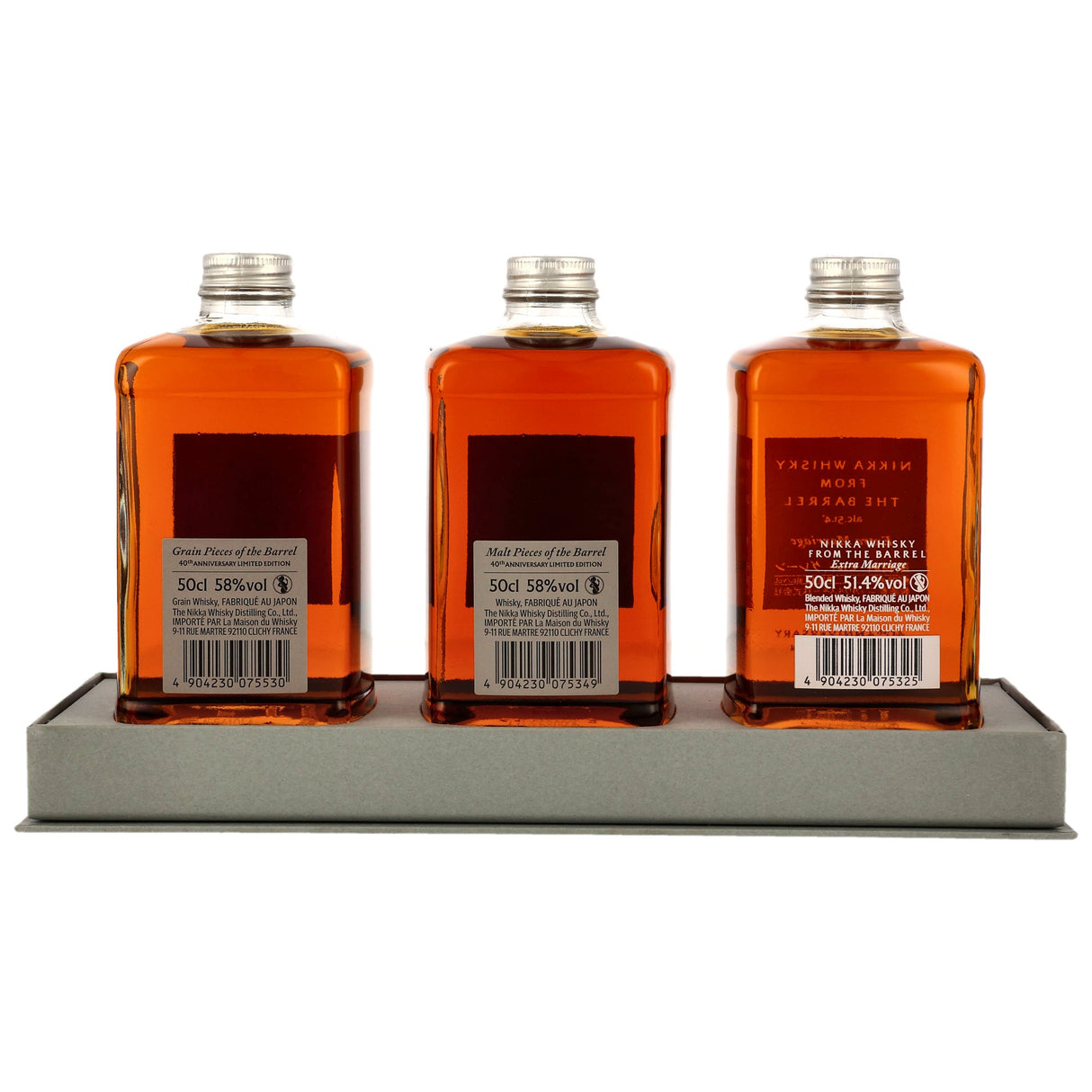 Nikka From the Barrel 40th Anniversary Geschenkset 3x0,5L