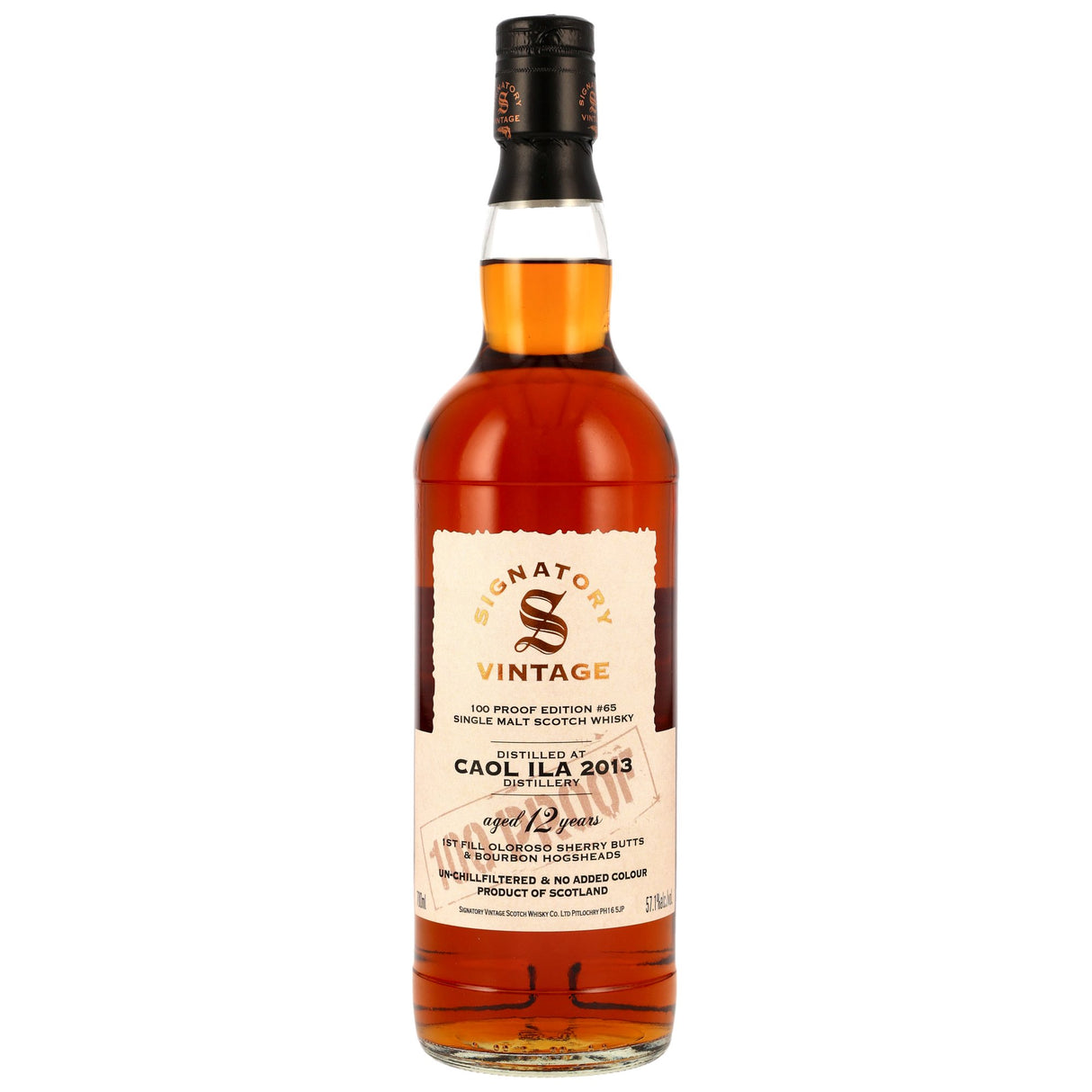 Caol Ila 2013/2025 Peated - Signatory Vintage 100 Proof Edition #65