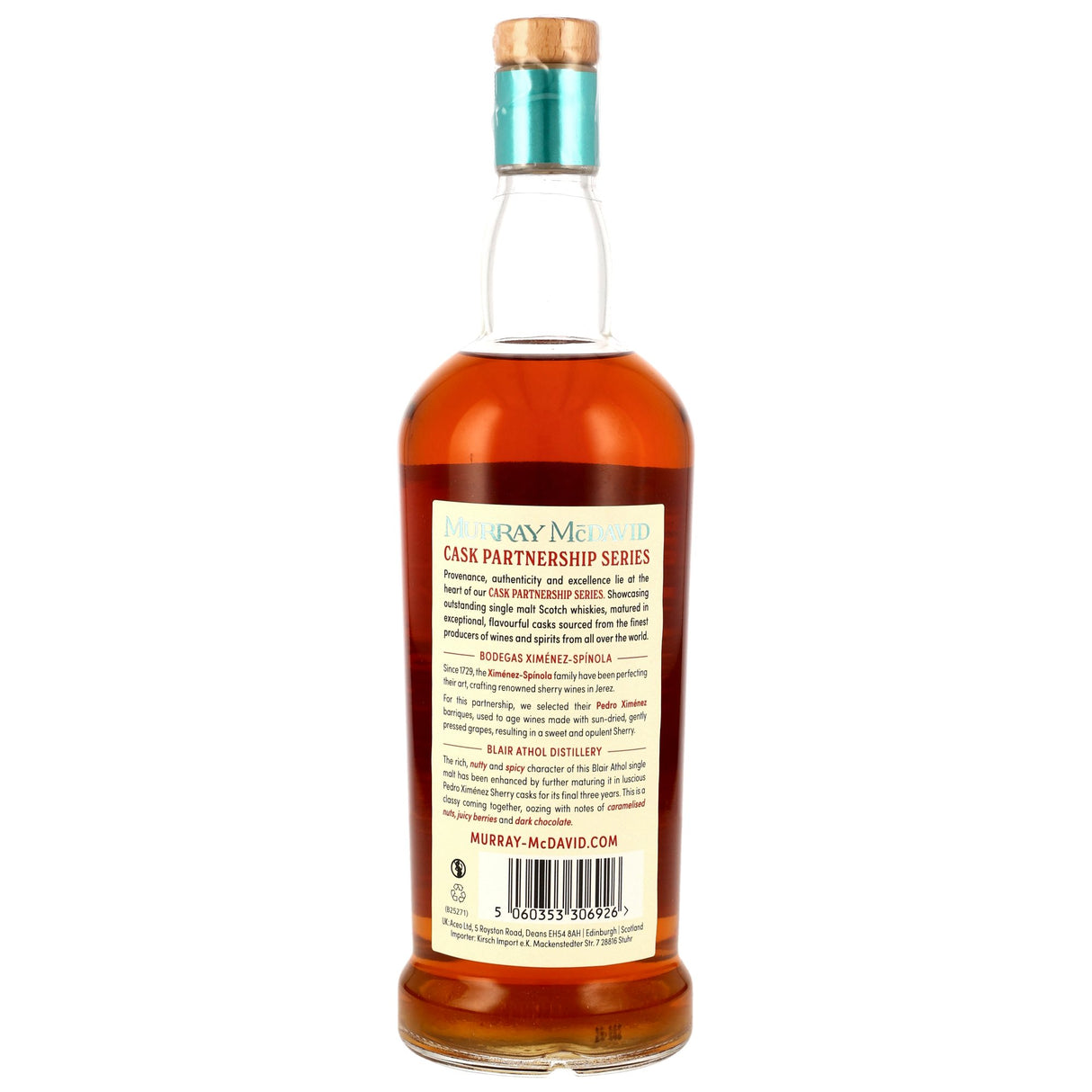 Blair Athol 2016/2025 Murray McDavid Cask Partnership Series