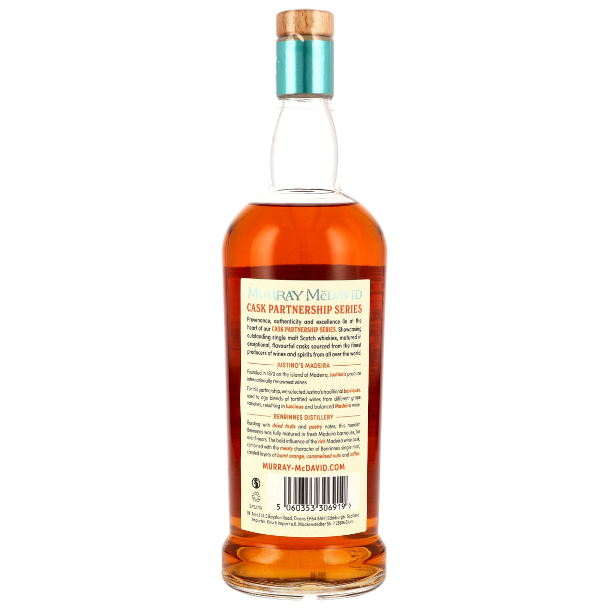 Benrinnes 2016/2025 Murray McDavid Cask Partnership Series