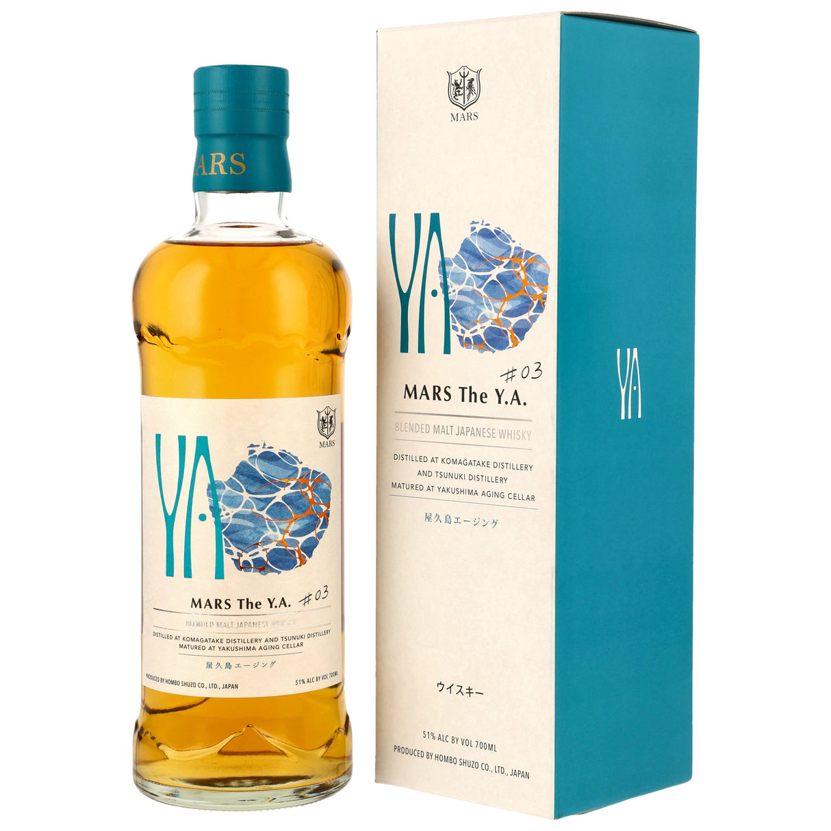 Mars The Y.A. #3 - Blended Malt Japanese Whisky - Yakushima Aging