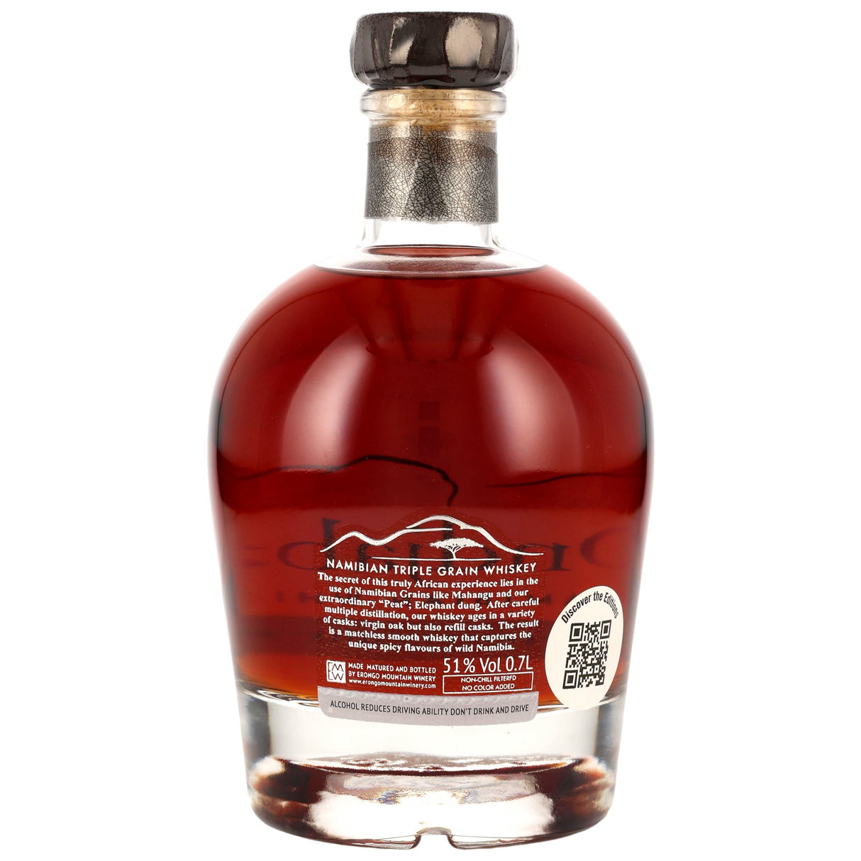 Ondjaba The Namibian Whiskey - Bourbon & Sherry Style Finish