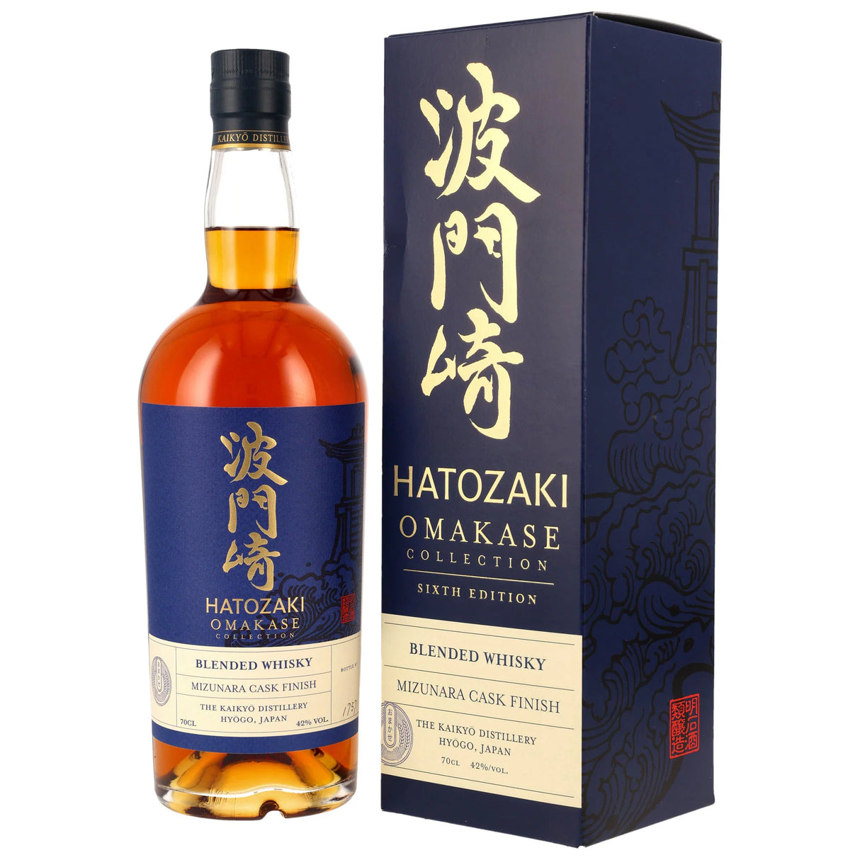 Hatozaki | Mizunara Cask Finish | Omakase Collection 6th Edition | 42 % vol. | 0,7 l