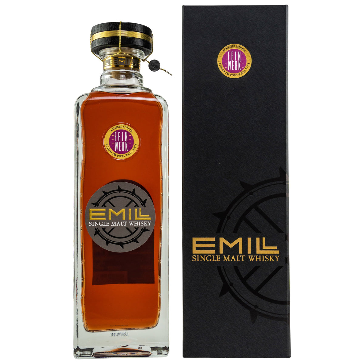EMILL Feinwerk Single Malt Whisky, 0,70 l in Geschenkverpackung