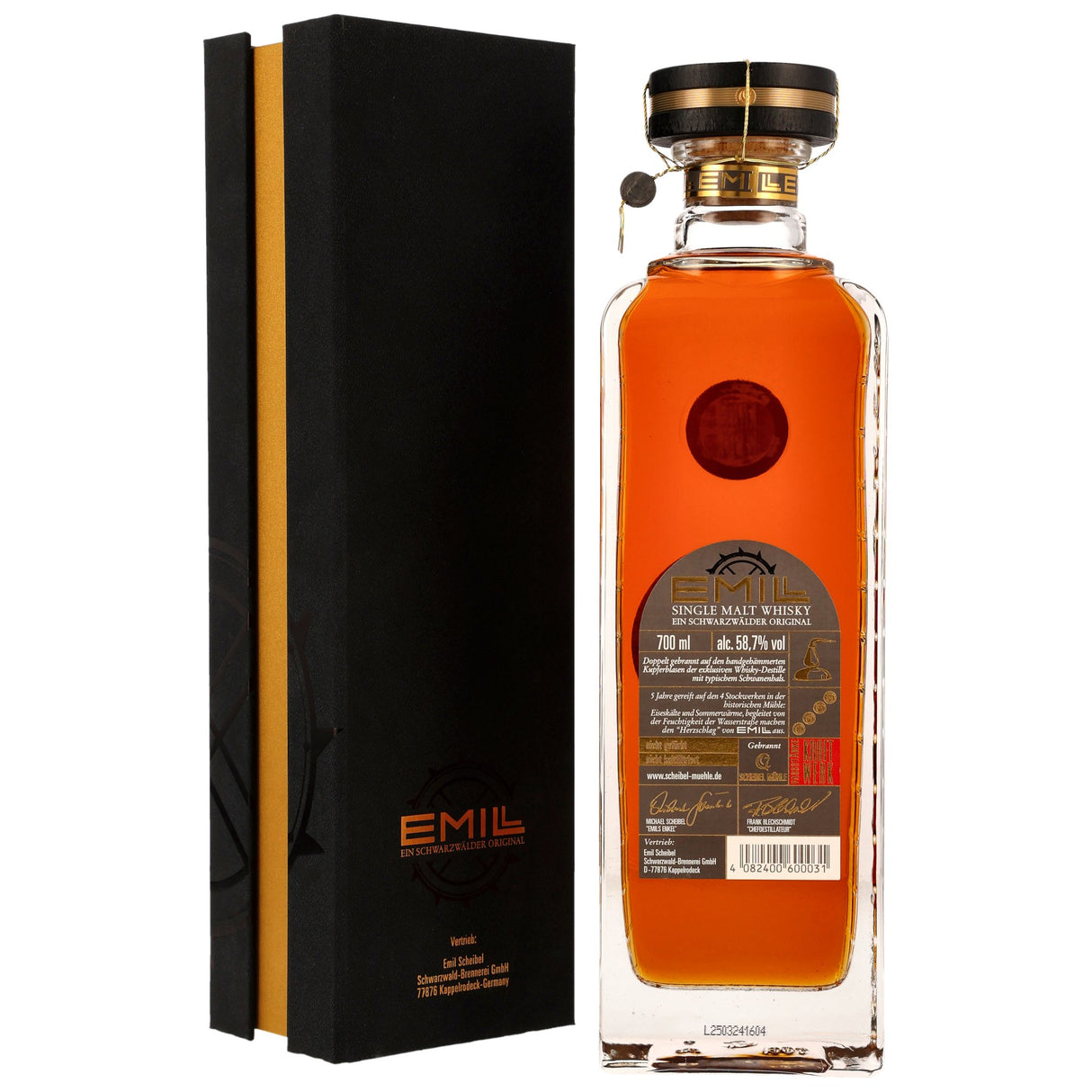 EMILL Kraftwerk 5 y.o. Cask Strength, 0,7 l Flasche