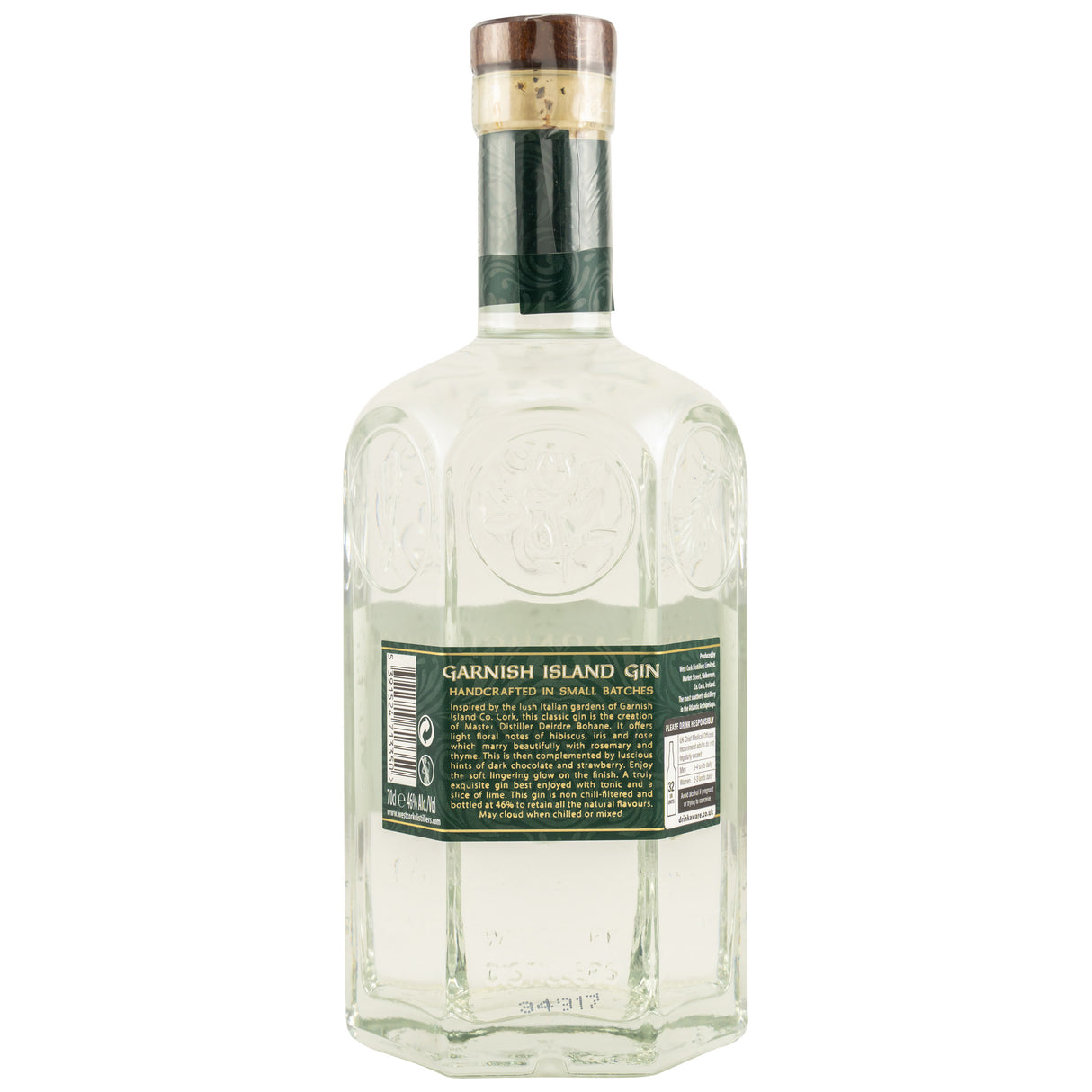 Garnish Island Gin - West Cork - Irland, 0,70 l Flasche