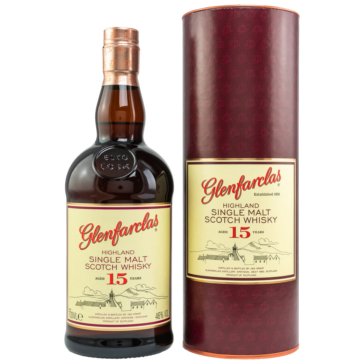 Glenfarclas 15 Jahre Single Malt Whisky