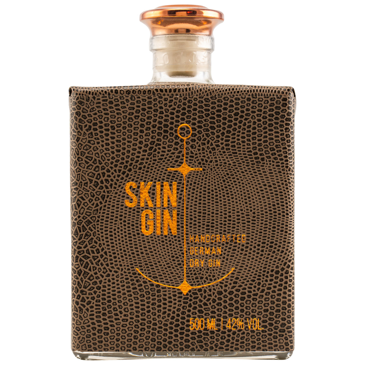 Skin Gin Reptile Brown, 0,50 l Flasche