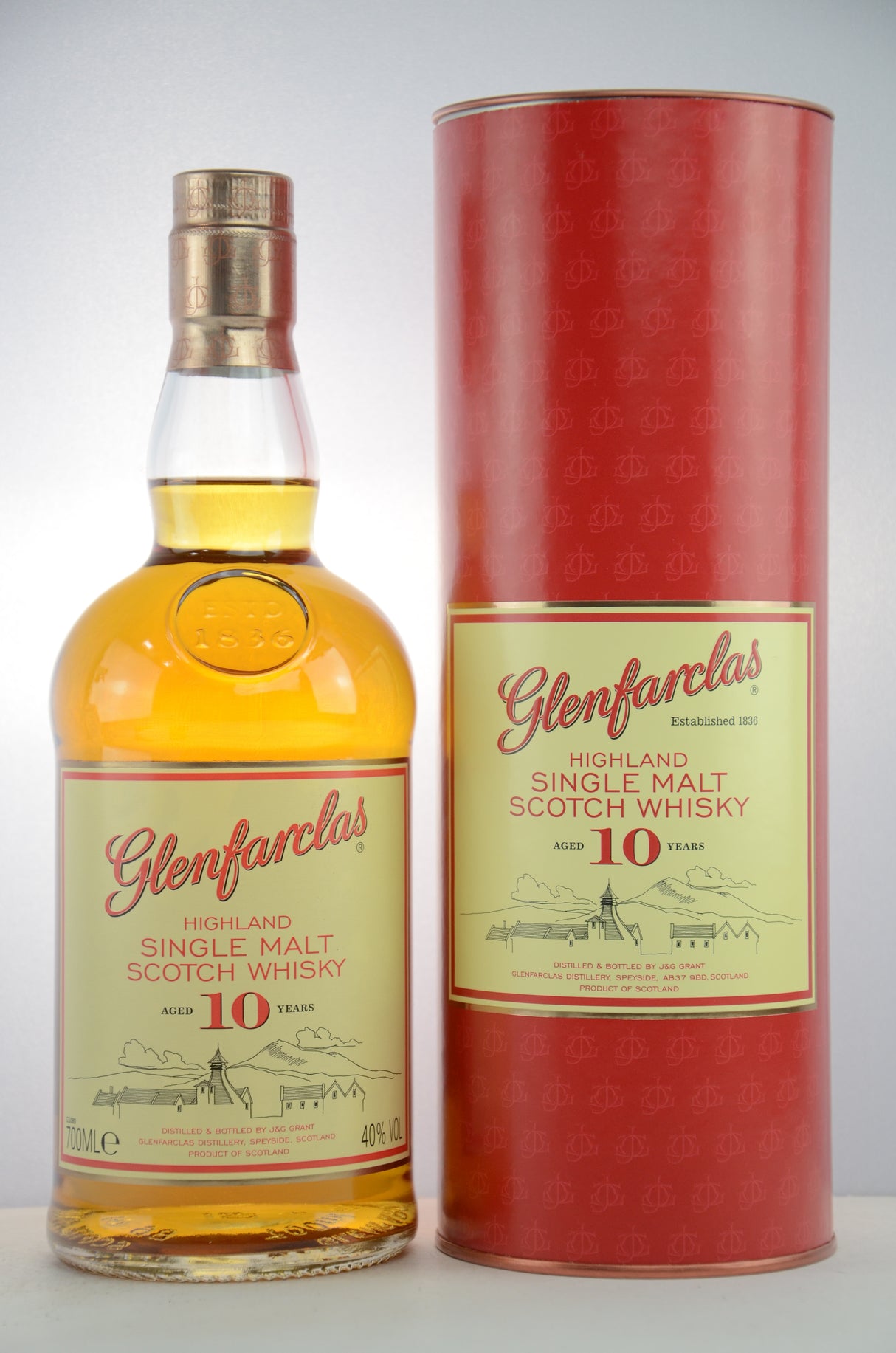 Glenfarclas 10 Jahre Highland Single Malt Scotch Whisky