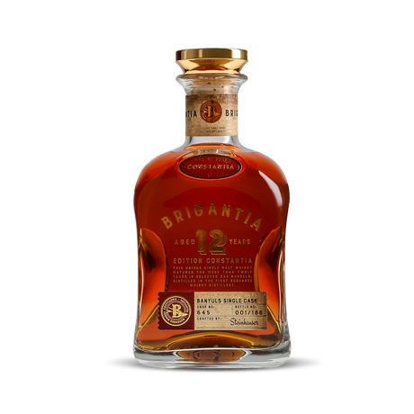 Brigantia Aged 12 Years Banyuls Single Cask 645 im Buch, 0,70 l Flasche