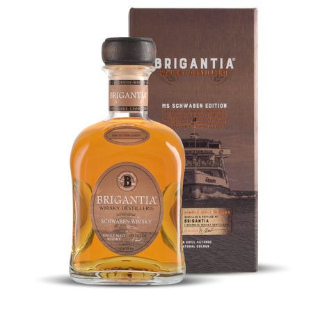 Brigantia MS Schwaben Edition mit Dose, 0,70 l Flasche
