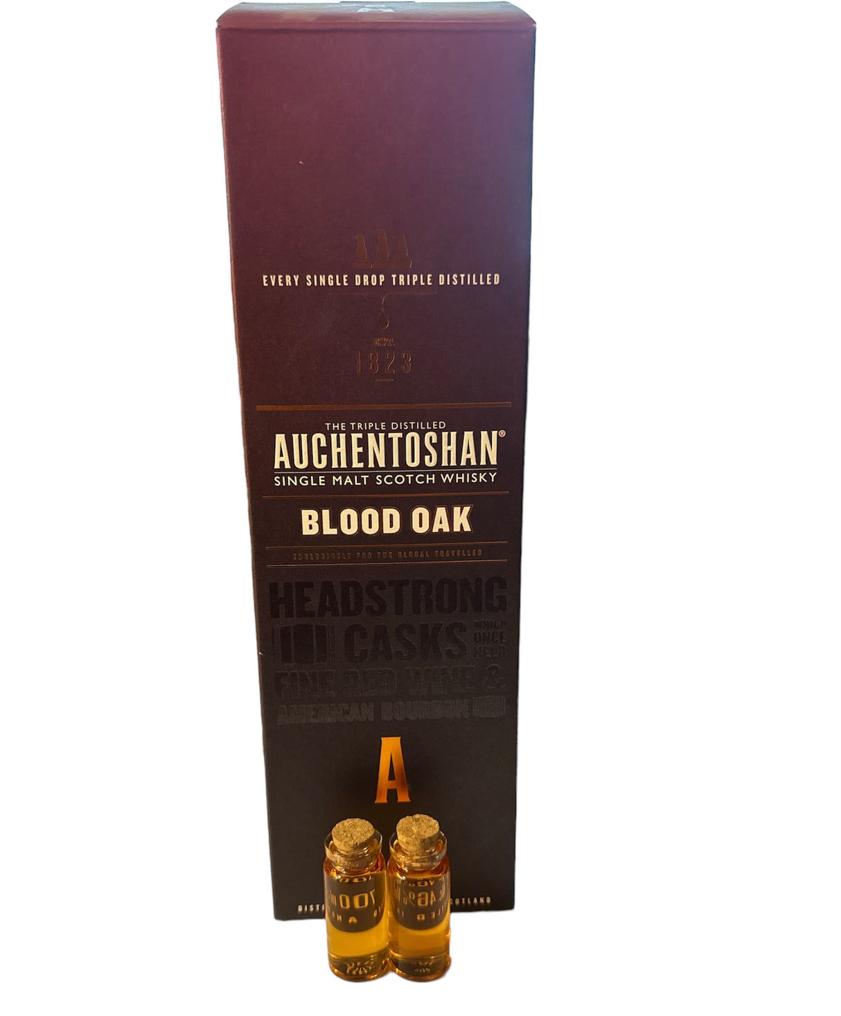 Auchentoshan Blood Oak, 2 cl Miniatur