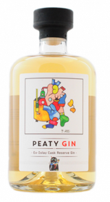 Sauerländer Edelbrennerei: Peaty Gin, Ex-Islay Fasslagerung, 0,50 l Flasche