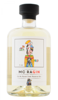 Sauerländer Edelbrand: Mc Ra GIN - Ex-Mc Raven Fasslagerung, 0,50 l Flasche