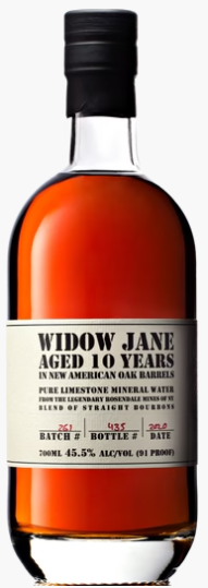 Widow Jane 10 Years Old Straight Bourbon Whiskey, 0,70 l Flasche