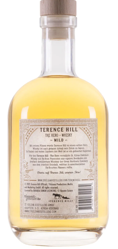 Terence Hill – Whisky (mild) – 0,7 l