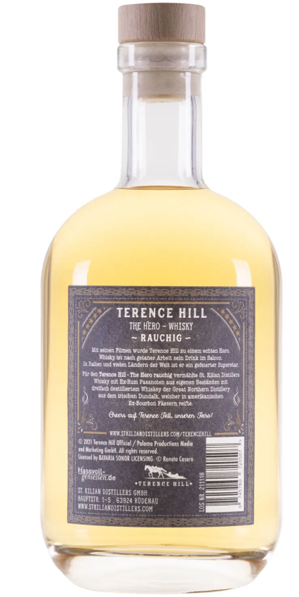 Terence Hill – Whisky (rauchig) – 0,7 l