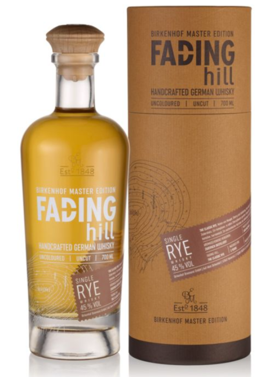 Fading Hill, Single Rye Whisky