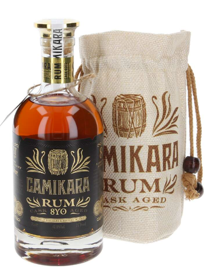 Camikara 8 Years Indian Pure Cane Juice Rum, 0,70 l Flasche