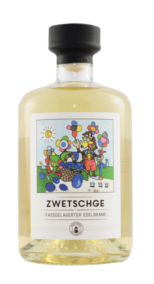 Sauerländer Edelbrennerei: Zwetschgenbrand - Holzfassgelagert