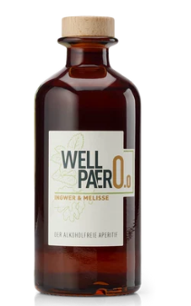 Wellpaero Ingwer & Melisse (Bio) – Alkoholfreier Aperitif, 0,35 l