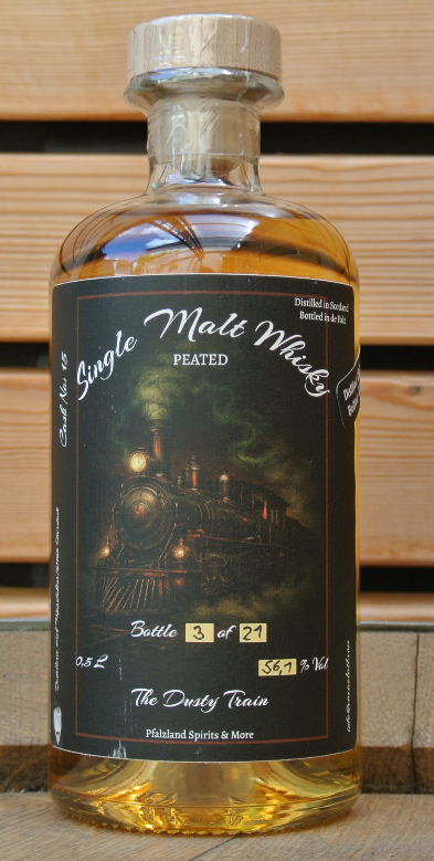 The Dusty Train – Peated Malt Whisky, 56,1 % Vol.