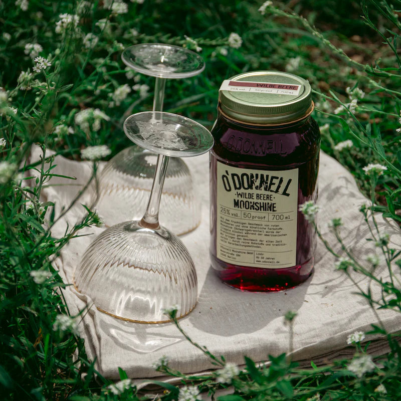 O´Donnell Moonshine, Wilde Beere im Glas