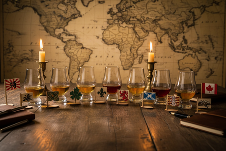 World Whisky Tasting – 8 Länder, 8 Whiskys, eine Weltreise